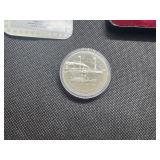 1991 Proof Canadian Commemorative Silver Dollar in Original Mint Box with COA