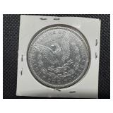 1884 Morgan Silver Dollar Marked AU55 When Purchased