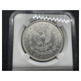 1884-O Morgan Silver Dollar Marked AU When Purchased