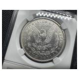 1884-O Morgan Silver Dollar Marked AU When Purchased