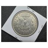 1889 Morgan Silver Dollar Marked AU When Purchased