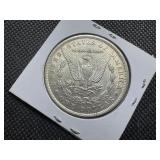1889 Morgan Silver Dollar Marked AU When Purchased