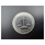 BU One Ounce .999 Silver Trade Unit Round