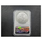 2021 Eagle Landing Type 2 1 Oz. Silver American Eagle NGC MS70  - Perfect Grade! - Early Releases