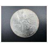 1985 Mexico Libertad 1 Oz. .999 Silver Coin