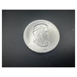 2011 BU Canadian 1 Oz. .9999 Silver Maple Leaf Coin