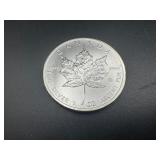 2011 BU Canadian 1 Oz. .9999 Silver Maple Leaf Coin