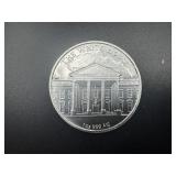 BU One Ounce .999 Silver Donald J. Trump "Never Surrender" Round