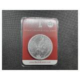 2022 BU Stacks & Bowers 1 Oz. Silver Round in Clamshell Case