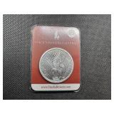 2022 BU Stacks & Bowers 1 Oz. Silver Round in Clamshell Case