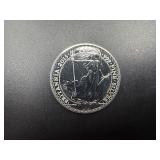 2015 BU Silver 2 Pound British Coin - 1 Oz. of Silver