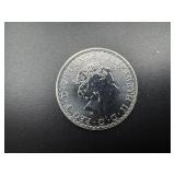 2022 BU Silver 2 Pound British Coin - 1 Oz. of Silver