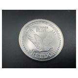 BU One Ounce .999 Silver Liberty Round