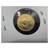 2015  BU $5.00 Gold Eagle (1/10 Ounce) of .999 Gold