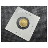 2022  BU $5.00 Gold Eagle (1/10 Ounce) of .999 Gold