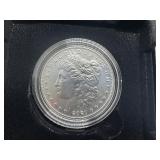 2021-P Privy Uncirculated Morgan Silver Dollar in Original Mint Box with COA