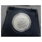 2021-P Privy Uncirculated Morgan Silver Dollar in Original Mint Box with COA