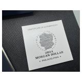 2024-P Privy Uncirculated Morgan Silver Dollar in Original Mint Box with COA