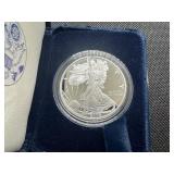 2006-W Proof 1 Oz. Silver American Eagle in Original Mint Box with COA