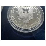 2006-W Proof 1 Oz. Silver American Eagle in Original Mint Box with COA