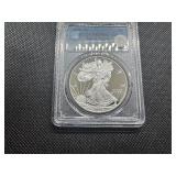 2010-W 1 Oz. Silver American Eagle PCGS MS70 - Perfect Grade!