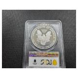 2010-W 1 Oz. Silver American Eagle PCGS MS70 - Perfect Grade!