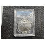 2011 Twenty Fifth Anniv. 1 Oz. Silver American Eagle PCGS MS70 - Perfect Grade!