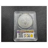 2011 Twenty Fifth Anniv. 1 Oz. Silver American Eagle PCGS MS70 - Perfect Grade!