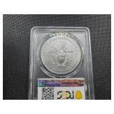 2011 Twenty Fifth Anniv. 1 Oz. Silver American Eagle PCGS MS70 - Perfect Grade!