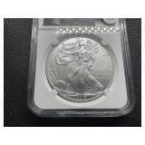 2015 1 Oz. Silver American Eagle NGC MS70 First Releases - Perfect Grade!