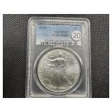 2018 1 Oz. Silver American Eagle PCGS MS69