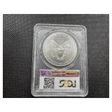 2018 1 Oz. Silver American Eagle PCGS MS69