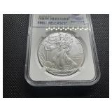 2020 1 Oz. Silver American Eagle NGC MS70 First Releases - Perfect Grade!