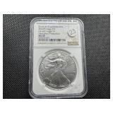 2021-P Heraldic Eagle Type 1 1 Oz. Silver American Eagle NGC MS69 Emergency Production