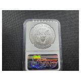 2021-P Heraldic Eagle Type 1 1 Oz. Silver American Eagle NGC MS69 Emergency Production