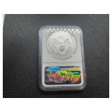 2021-P Heraldic Eagle Type 1 1 Oz. Silver American Eagle NGC MS69 Emergency Production