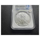 2021-S Heraldic Eagle Type 1 1 Oz. Silver American Eagle NGC MS69 First Day of Issue Emergency Production FDI