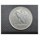 1945 Walking Liberty Half Dollar