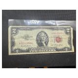 1953 Red Seal $2 bill