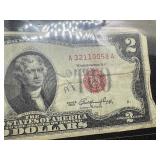 1953 Red Seal $2 bill