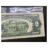 1953 Red Seal $2 bill