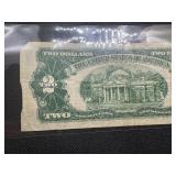 1953 Red Seal $2 bill