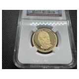 11th President James K Polk 2009 S $1 NGC PF69 Ultra Cameo