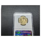 11th President James K Polk 2009 S $1 NGC PF69 Ultra Cameo