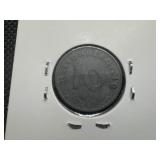 1940 Third Reich Germany 10 Reichspfennig