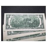 10 Sequential $2 bills