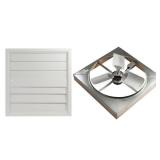 Master Flow 4500 CFM 24 in. Direct Drive Whole House Fan with Shutter