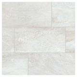 Daltile Sanbristol White Marvel 24 in. x 48 in. Matte Color Body Porcelain Stone Look Floor and Wall Tile (381 sq. ft.)