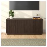 Meyer&Cross Hanson 57.13 in. Alder Brown TV Stand Fits TV
