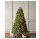 Home Decorators Collection 7.5 ft. Elegant Twinkling Grand Fir LED Pre-Lit Artificial Christmas Tree with Timer